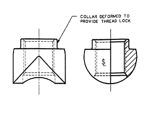 non-floating lightweight barrel nuts