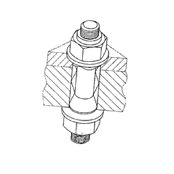 Expandable Dia Clamp-Up Bolts